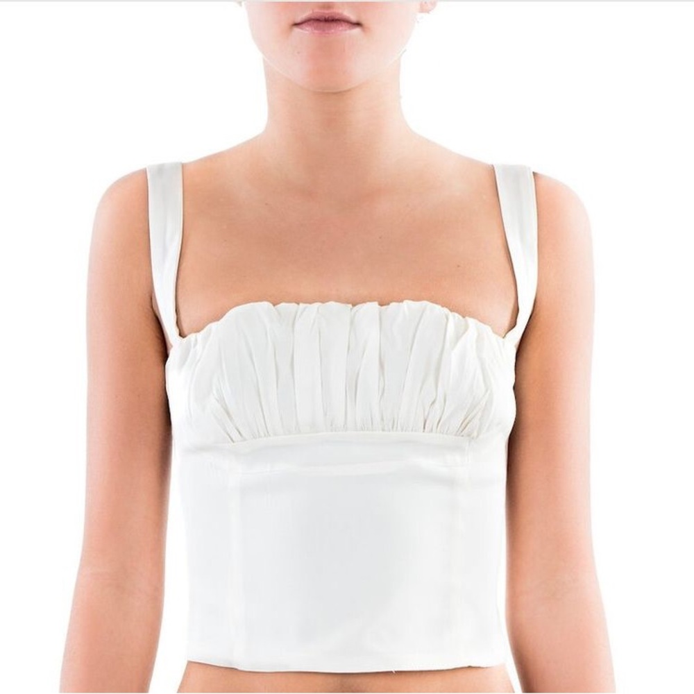 Bamba swim white tank